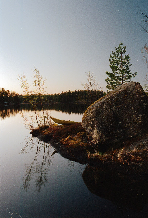 konnevesi kansallispuisto melonta konneveden finland kayaking lake
