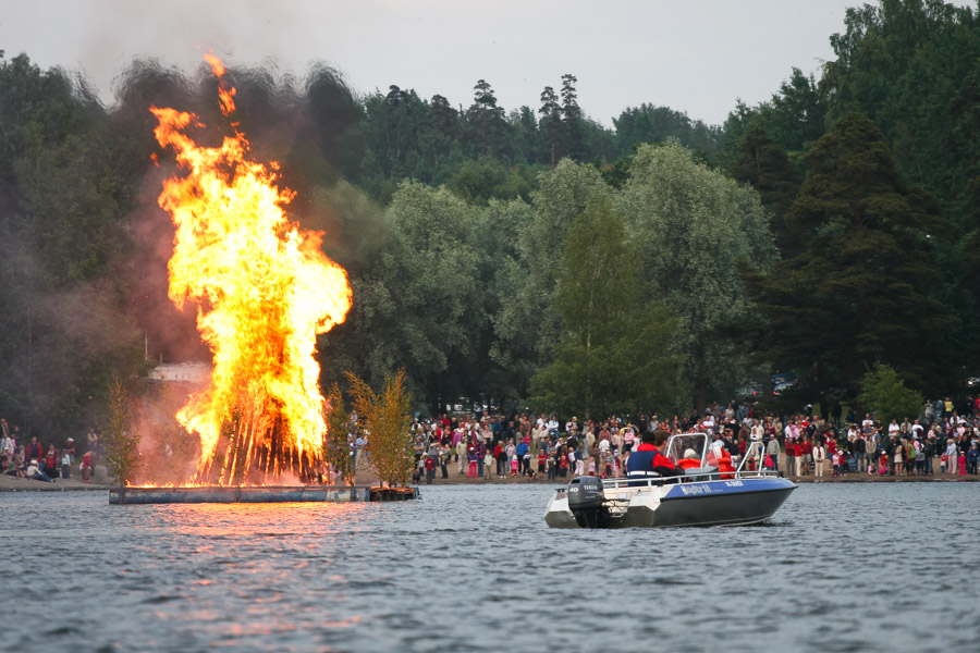 Midsummer celebration in Lappeenranta