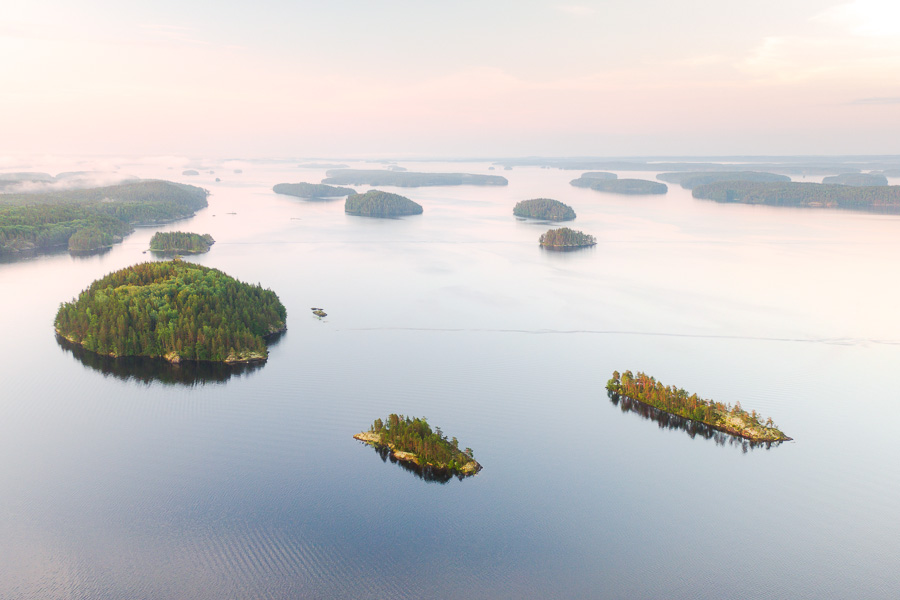 Linnansaaren kansallispuisto ilmakuva aerial photo Linnansaari Haukivesi Saimaa Linnansaari National Park Lake Saimaa