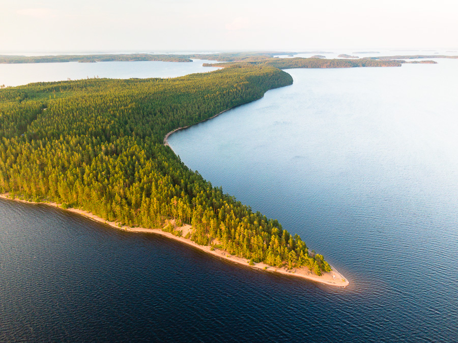 Rastiniemi Rastinniemi Suur-Saimaa Taipalsaari järvi retkisatama luonnonsatama