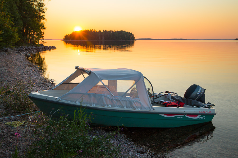 Veneily Suur-Saimaa Taipalsaari Lappeenranta vene järvi retkisatama luonnonsatama